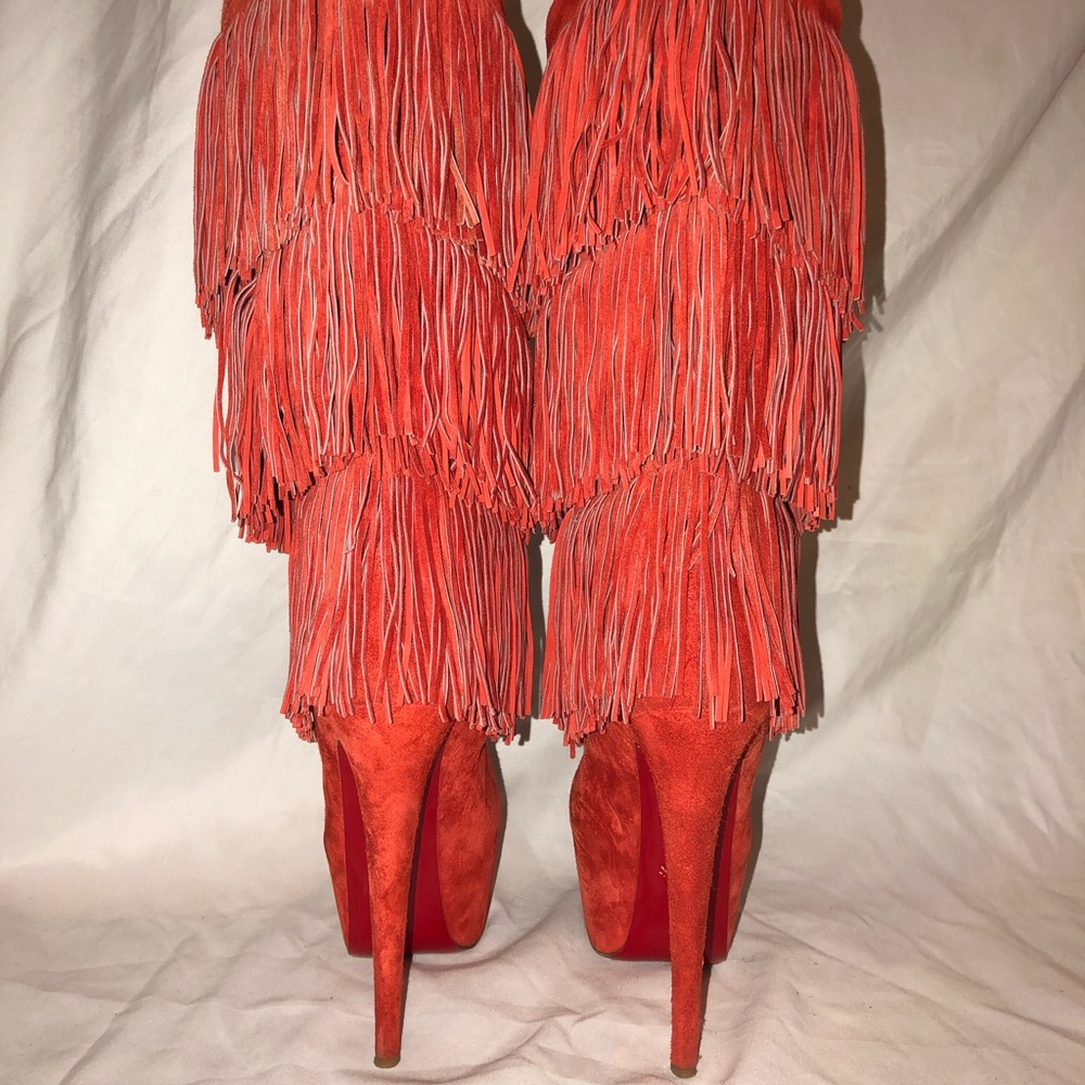 Christian Louboutin Fringe boots